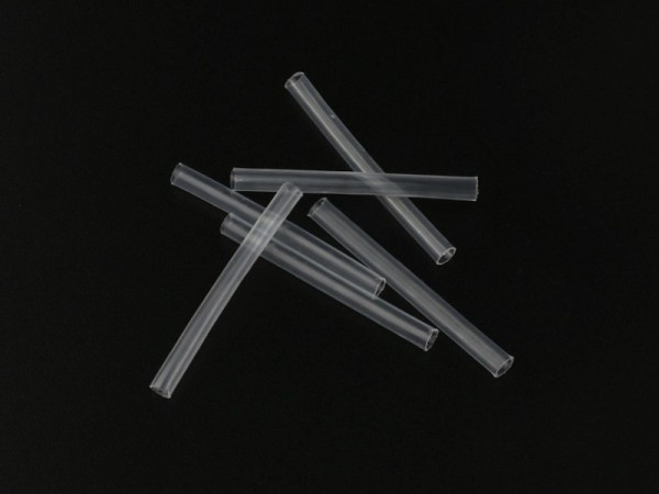 Kunststoff-Isolierhülsen 3,6x4,4x50mm natur transparent - Größe 3,5 - Gruppenringe