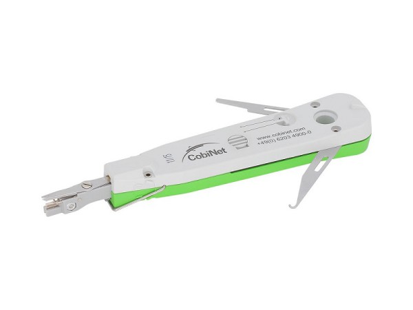 Cobinet LSA Anlegewerkzeug mit Sensor grau/grün - 1008 3101 - Auflegewerkzeug - Abschneidevorrichtung