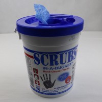 Scrubs 72 getränkte Handreinigungstücher im Eimer - DY42272 - SCRUBS IN-A-BUCKET Scrubs 72 getränkte Handreinigungstücher im Eimer - DY42272 - SCRUBS IN-A-BUCKET