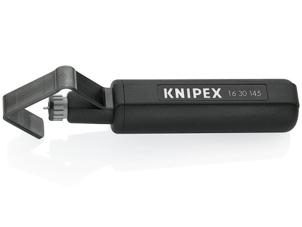 Knipex Abmantelungswerkzeug für Rundkabel 16 30 145 SB - Abmantelwerkzeug für Wendelschnitt