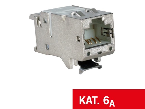 Cobinet CobiDat KS ICS 500 Keystone Cat.6A Modul RJ45-Buchse 10 GigaBit geschirmt - 6920 0052.1 - 117174 - einzeln