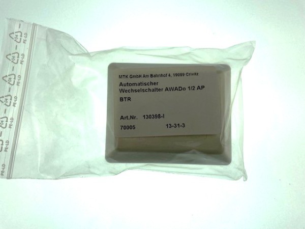 BTR (Metz Connect) Automatischer Wechselschalter AWADo 1/2 AP - 130398-I