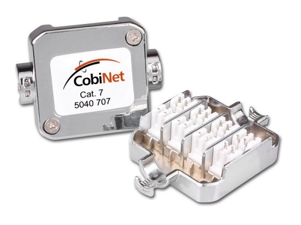 Cobinet CobiLan LS Kabelverbinder Cat.7 geschirmt mit LSA Kontakte - 5040 707 - 112711 - zum Verbinden von Datenkabel - Verlegekabel - Reparatur