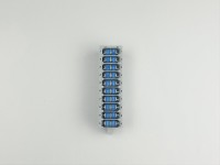 CommScope Krone Grobschutzmagazin 8/10 ÜSS bestückt Überspannungsableitern für 10 DA - 6432 2 001-02 - Baureihe 8 - EVz 85 - Magazin 85 Gasableiter CommScope Krone Grobschutzmagazin 8/10 ÜSS bestückt Überspannungsableitern für 10 DA - 6432 2 001-02 - Baureihe 8 - EVz 85 - Magazin 85 Gasableiter