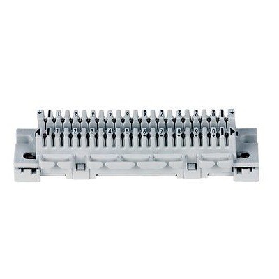 3M LSA-PLUS Anschlußleiste 1/10 grau 10 DA (Baureihe 1) 79101-517 00