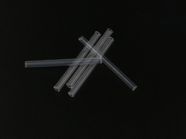 Kunststoff-Isolierhülsen 3,1x3,9x50mm natur transparent - Größe 3 - Gruppenringe